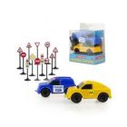 Парковки и игровые зоны с машинами