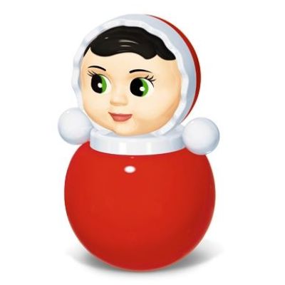 STELLAR Неваляшка малая «Настенька» (п/пакет) 17см 01647