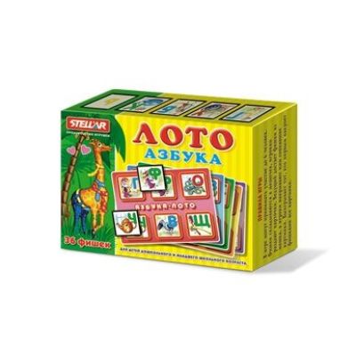 STELLAR Лото Азбука 00908