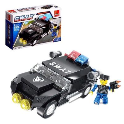 Конструктор Спецназ «Бронемобиль», 66 деталей   9676053