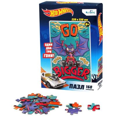 Пазл 160 «Hot Wheels» Только вперед! 5973 УТМ01321135 (Китай) UT