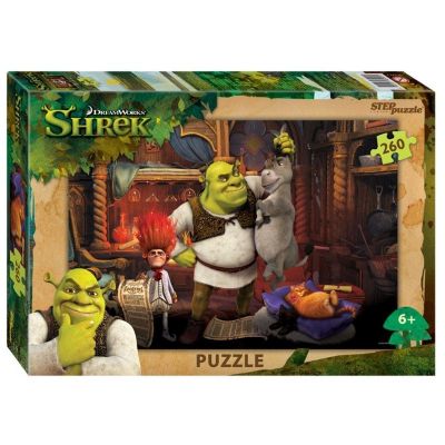 Пазлы 260 «Shrek» (DreamWorks, Мульти) 95092 УТМ01271787 (Китай) UT