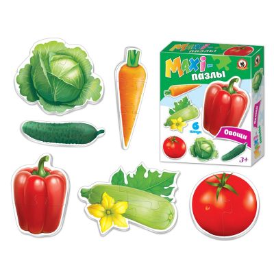 MAXI-пазлы «Овощи» в кор. УТМ01219249 2545