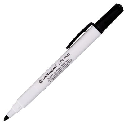 Маркер перманентный черный для доски (Centropen) 2709