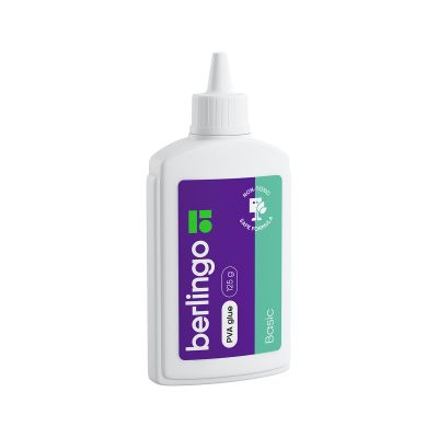 Клей ПВА Berlingo, 125г 107321 L1629 (Россия-Рельеф-центр)