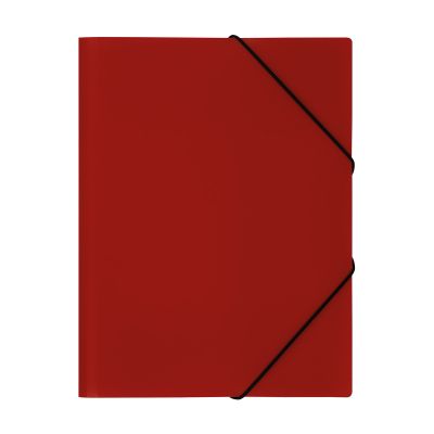 Папка на резинке СТАММ А4, 500мкм, пластик, красная ММ-32191