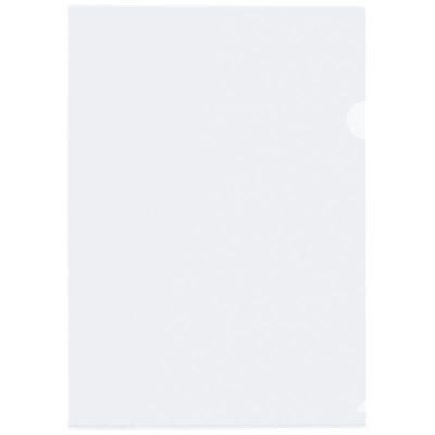 Папка-уголок СТАММ А4, 150мкм, пластик, прозрачная, бесцветная ММ-32258