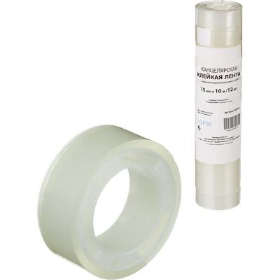 Клейкая лента канцелярская 15мм х 7 метров Klebebander TSK203T 3664447