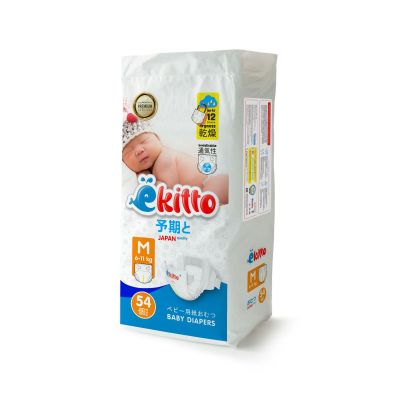 EKITTO Подгузники M 6-11кг (54 шт) 1/5