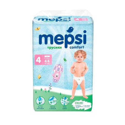 MEPSI Подгузники трусики L 9-16кг (44 шт) 1/4