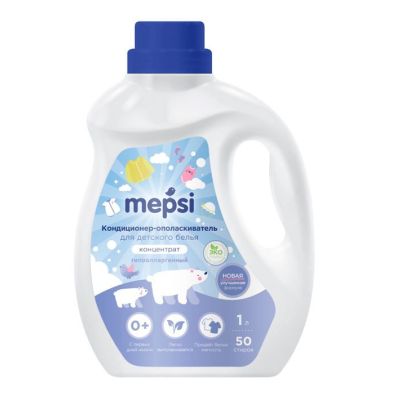 MEPSI Кондиционер-ополаскиватель д/детского белья 1л. 1/12