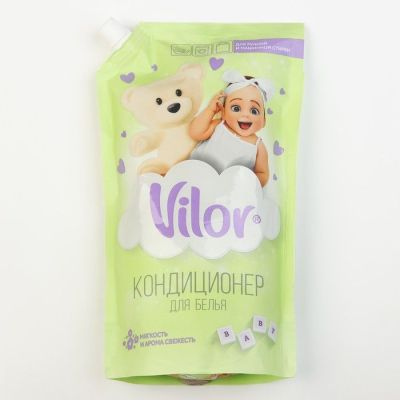 VILOR кондиционер 1000мл для белья детский (мяг.уп) 1/6 23505