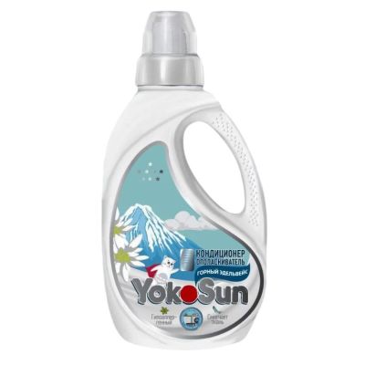 YOKOSUN Кондиционер-ополаскиватель для белья Горный эдельвейс, 1л