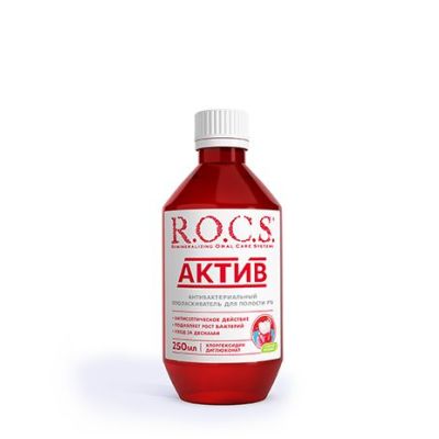 ROCS Опол.д/пол.рта R.O.C.S 250 мл Актив 1/12