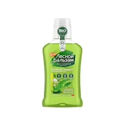ЛЕСНОЙ БАЛЬЗАМ Опол.д/пол.рта 250мл природная свежесть 65501128 6/12