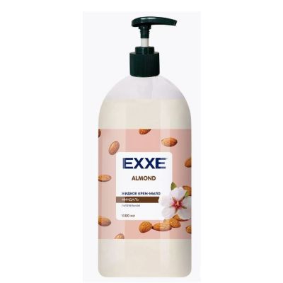 EXXE Жидкое крем-мыло Миндаль, 1 литр С0007961  1/8