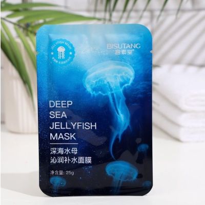 Маска тканевая увлажняющая для лица с экстрактом медузы   5197436