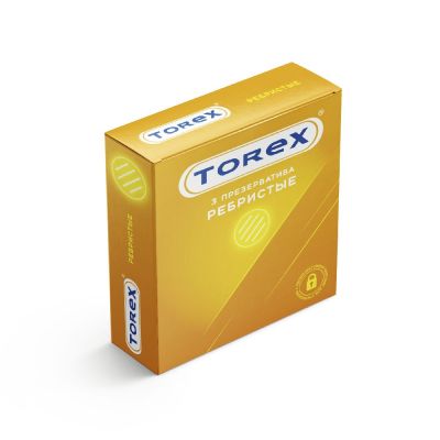 Презервативы ребристые TOREX №3