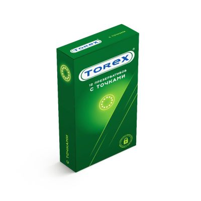 Презервативы с точками TOREX №12