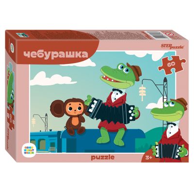Пазлы 60 «Чебурашка (new)» (С/м) 81036