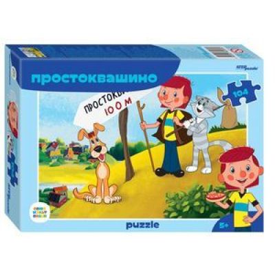 Пазлы 104 «Простоквашино (new)» (С/м) 82039