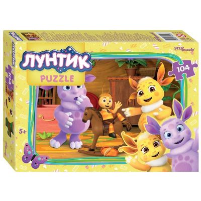 Пазлы 104 «Лунтик (new 1)» (Мельница) 82228