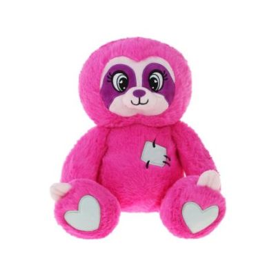 Ленивец Светняшка, 25см, заплатки светятся в темноте. 682289