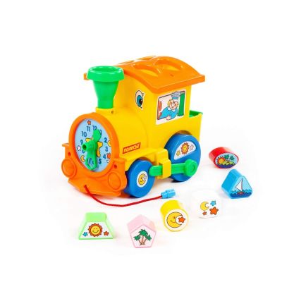 ПОЛЕСЬЕ Занимательный паровоз (в сеточке) 6189