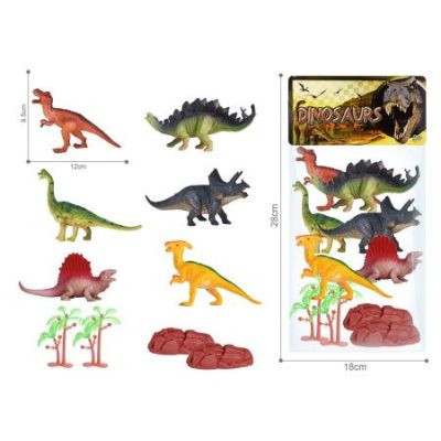 Набор динозавров OBL10109356 KL606-3 (1/144)