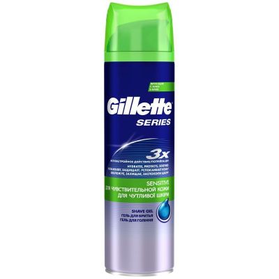 GILLETTE TGS Гель для бритья Успокаивающий 200мл