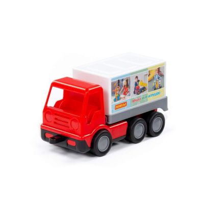 ПОЛЕСЬЕ «Базик», автомобиль-фургон трёхосный (в сеточке) 92274