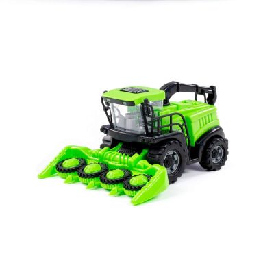 ПОЛЕСЬЕ Комбайн №2 инерционный (зелёный) (в сеточке) 93981