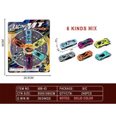 Набор гоночных автомобилей OBL10304708 688-43 (1/240)