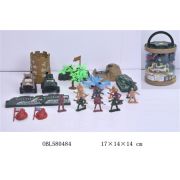 Игровой набор - Военная база OBL580484 PD9851 (1/108) (Китай) ZK