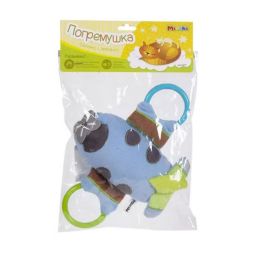 Игрушка погремушка Mioshi «Моноплан» (22 см) MIO0302-028