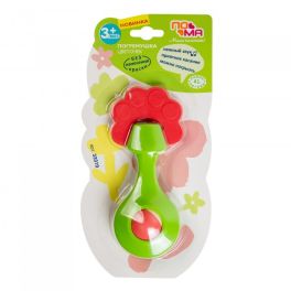 ПОМА Погремушка «Цветочек», 1 шт. (Полипропилен, Термопластичня резина, Полистирол) 3+ 33319