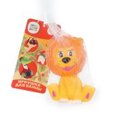 Игрушка пластизоль для ванны СОЮЗМУЛЬТФИЛЬМ львёнок, в сетке КАПИТОШКА в кор.2*144шт