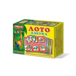 STELLAR Лото Азбука 00908