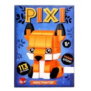 UNICON Конструктор блочный «PIXI. Лисёнок», животные, мини блоки, 113 дет 10114285