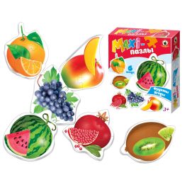 MAXI-пазл «Фрукты/Ягоды» в кор. УТМ01277020 2554