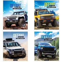 Тетрадь 48л., А5, клетка ArtSpace «Авто. Offroad expedition», суперэконом Т48кЭ_43002 (Россия) R