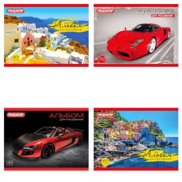 Альбом д/рис А5 40л МИКС 3323103 103724(Россия)