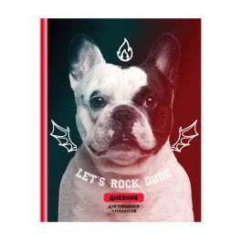 Дневник 1-11 кл. 48л. (твердый) BG «Let's rock», глянцевая ламинация Д5т48_лг 11500 (Россия)