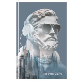 Ежедневник недатированный А5, 160л., 7БЦ, BG «In the city», матовая ламинация ЕН5т160_лм 12409