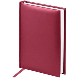 Ежедневник недатир. А6, 160л., балакрон, OfficeSpace «Ariane», бордовый 247526 En6_12451 (Россия-Рел