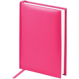 Ежедневник недатированный, А6, 160л., балакрон, OfficeSpace «Ariane», фуксия 247531 En6_12461 (Росси