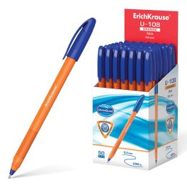 Ручка шариковая ErichKrause U-108 Orange Stick 1.0, Ultra Glide Technology, чернила синие 5471658 47