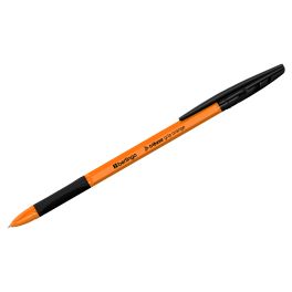 Ручка шариковая Berlingo «Tribase grip orange» черная, 0,7мм, грип CBp_70964 (Россия) R