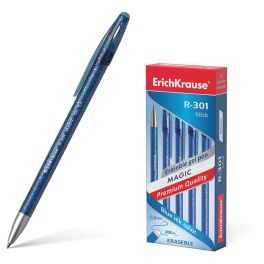 Ручка «пиши-стирай» гелевая ErichKrause «R-301 Magic Gel» 0.5, стер/син ЦЕНА ЗА 1ШТ! 45211 4315661