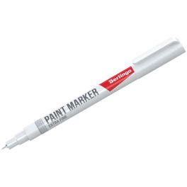 Маркер-краска Berlingo «Uniline PA100» белая, 1мм, нитро-основа BMk_02300